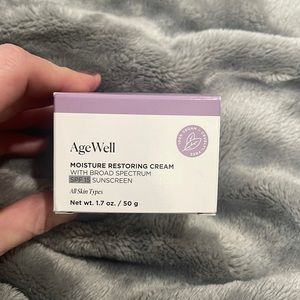AgeWell Moisture Restoring Cream with Broad Spectrum SPF 15 Sunscreen- 1.7 oz